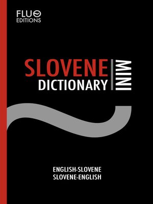 Slovene Mini Dictionary - ebook